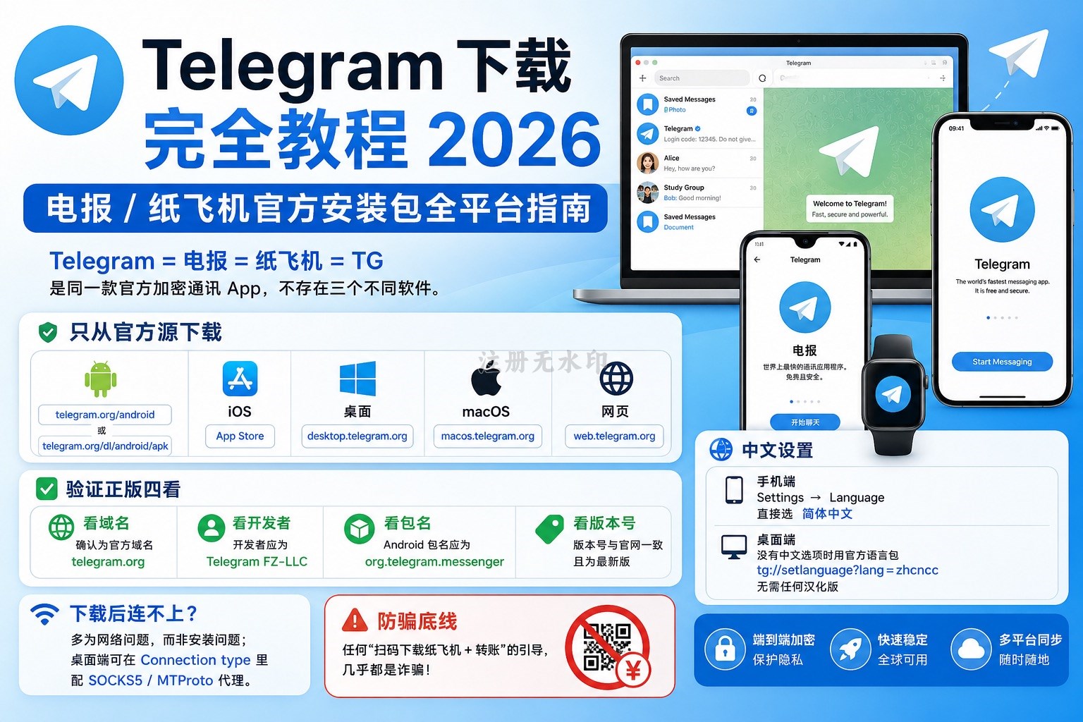 Telegram下载 2026最新教程